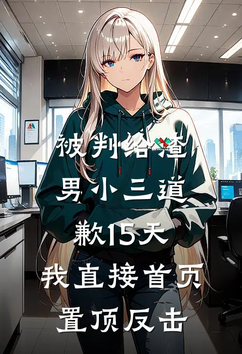 被判给渣男小三道歉15天，我直接首页置顶反击