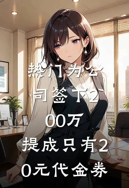 [热门]为公司签下200万，提成只有20元代金券
